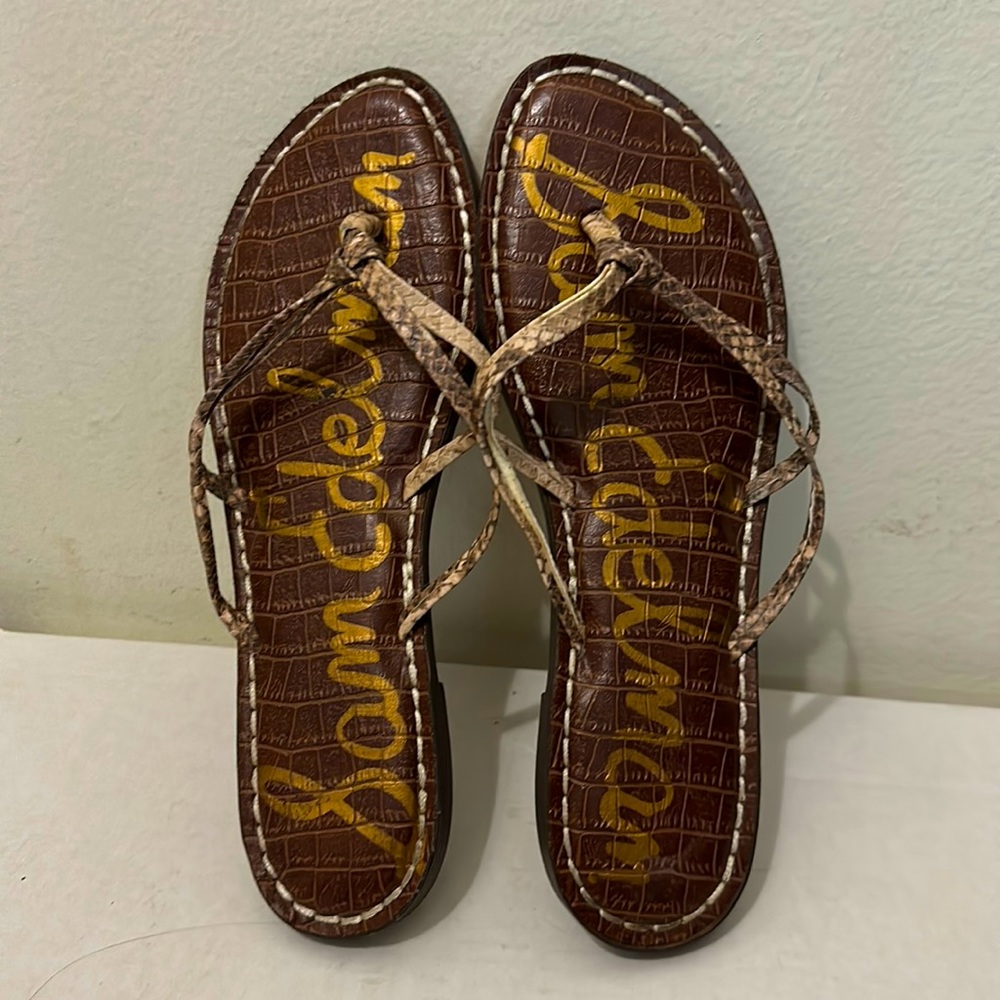 Sam Edelman 6.5 Wheat Gerianne Sandal